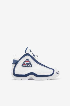 FILA Grant Hill 2 Sneakers White / Navy / Red,Kids Shoes | CA.AOMVHU285